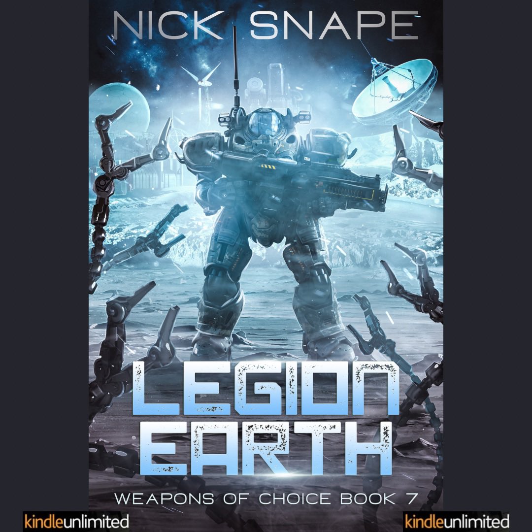 SnapeNick's tweet photo. Legion Earth cover reveal. Thanks go to the amazing @miblart for another superb design. Released 15th November.
https://t.co/zAyclIn0tZ
#scifithriller #scifiaction #scifireads #sciencefiction #scifibooks #scifinovels #scifi #kindleunlimited #scifireader #writingcommunity https://t.co/in0XbgSSsV
