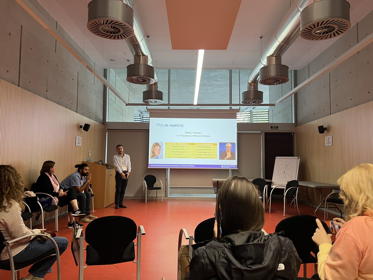 Repassant Urologia amb els companys de primària!!@hospitaldelmar <a href="/lbertFrances/">Albert Francés</a>