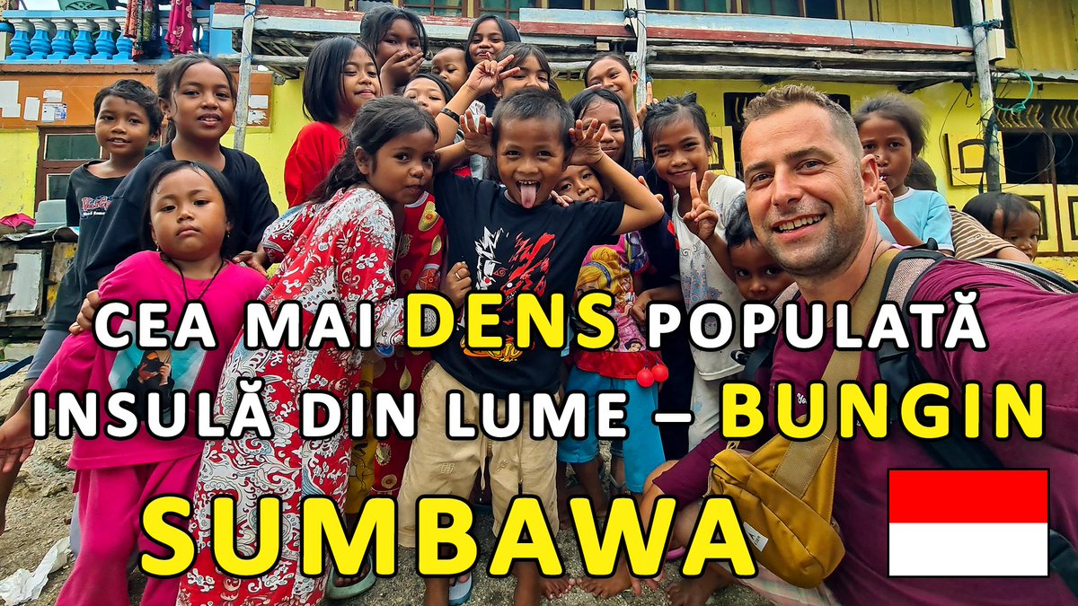 LINK VIDEO: youtu.be/LHzIHi-hQk4
Cum este pe cea mai dens populată insulă din lume? Insula Bungin, Sumbawa, Indonezia

🌍🎥🇮🇩 🛵🌅🌴🏝⛰🕶

#roadtrip #trip #indonesiatrip #2roti #indonezia #indonesia #bungin #island #bunginisland #bunginsumbawa #sumbawa #sumbawaisland #insula