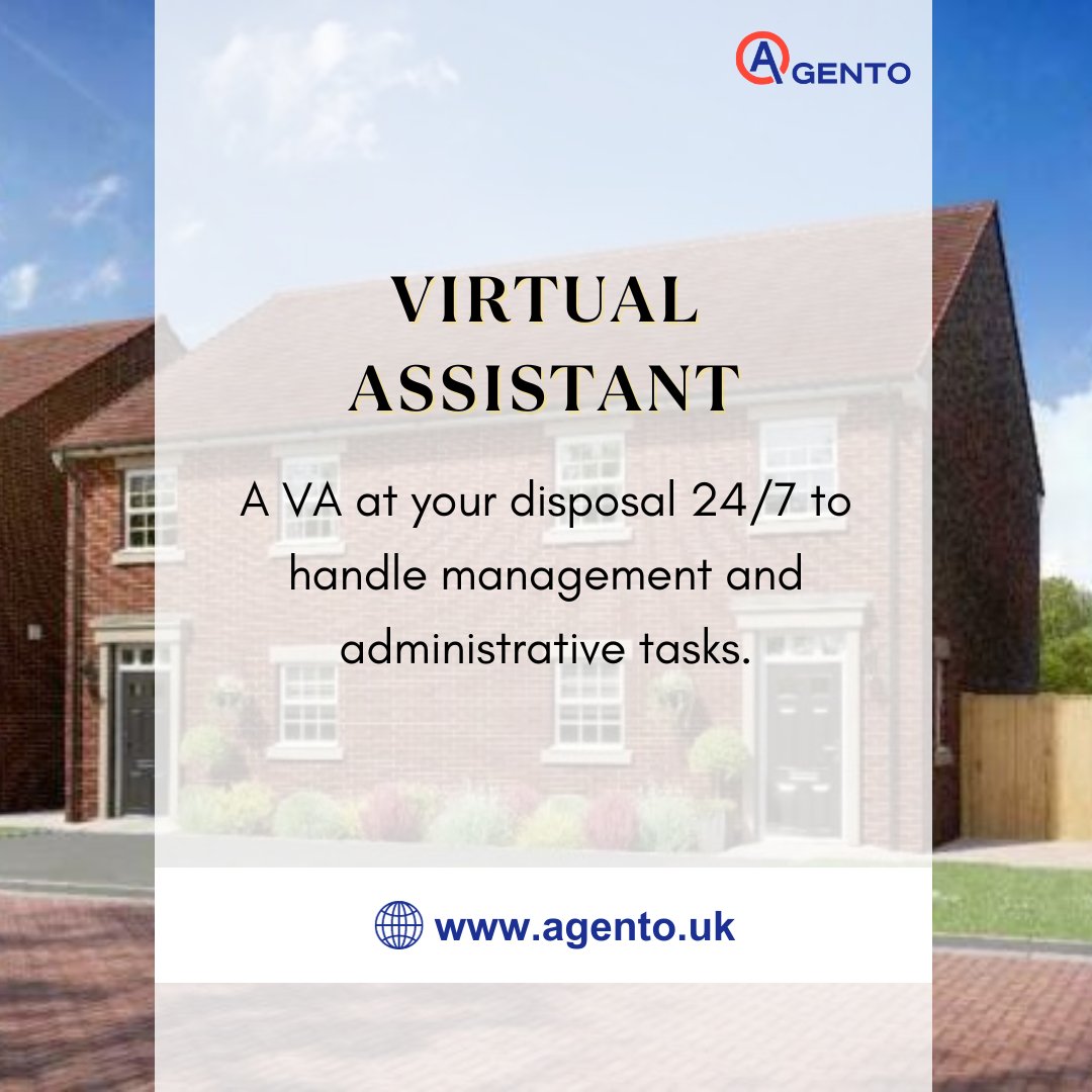 AgentoLimited's tweet photo. 24/7 Virtual Assistant.
#agento #agentouk #realestate #realestateagent #lettingsagent #agentcommercial #residentialagent #ukrealestate #leadnurturing #ukrealestateinvestment #ukproperty #uk #virtualassistant https://t.co/vMfRf8GblC