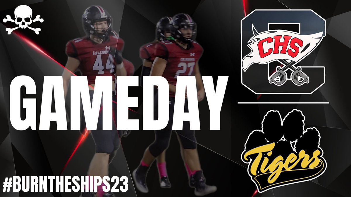 CalHSFootball's tweet image. WAKE UP! IT’S PLAYOFF TIME! 

For the 5th straight year, your Caledonia football team is in the Playoffs!

🆚 Ripley (Round 1 of Playoffs) 
📍Ripley High School
⌚️7pm Kickoff 
⛈ 57° @ Kickoff 
🎟 $10 at the gate
📡 @CaledoniaSRN on Twitter 

#BURNTHESHIPS23 
#SwordsUp⚔️