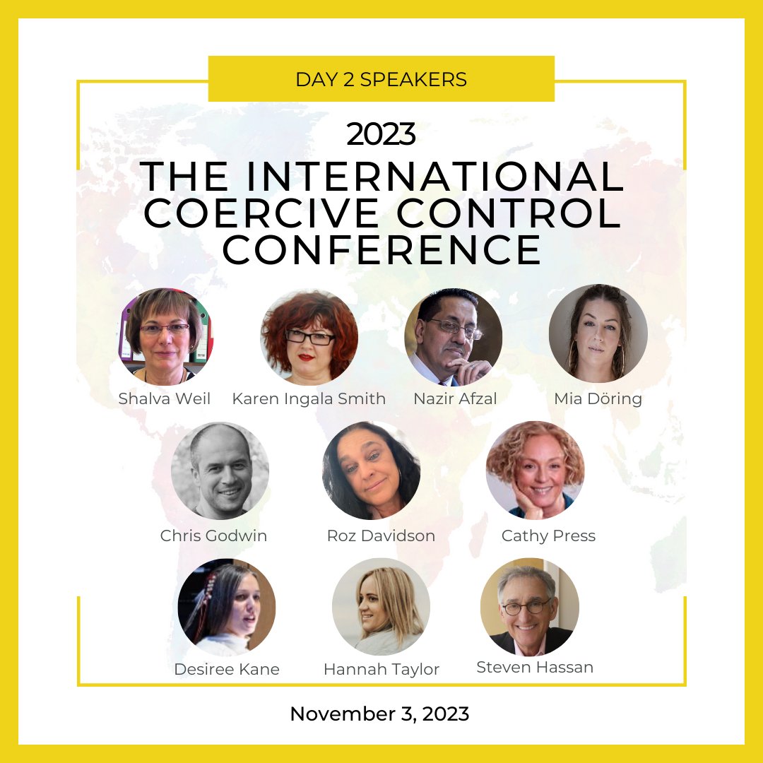 The International Coercive Control Conference tweet media