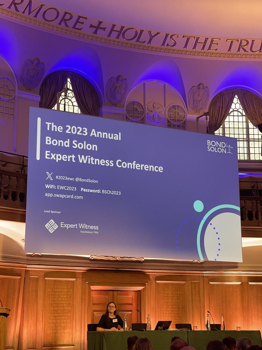 Good to be back for some valuable updates on Expert Witness matters at the Bond Solon Conference 2023

#medicalnegligence #expertwitness #medicolegal #patientsafety