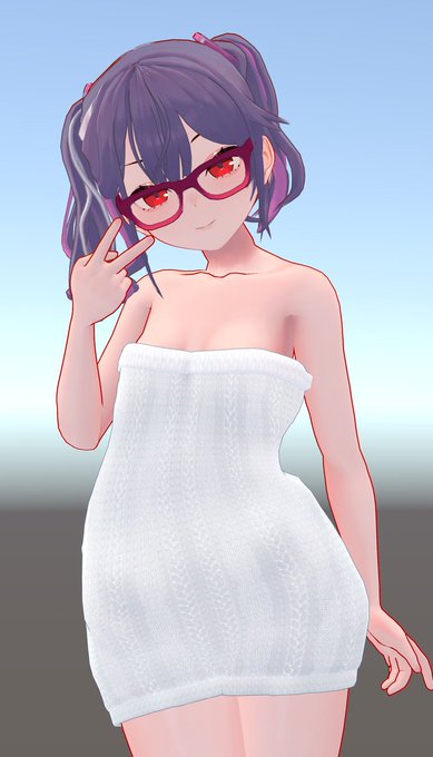 バスタオルにできそ～と思ったけどきわどすぎて着れない 