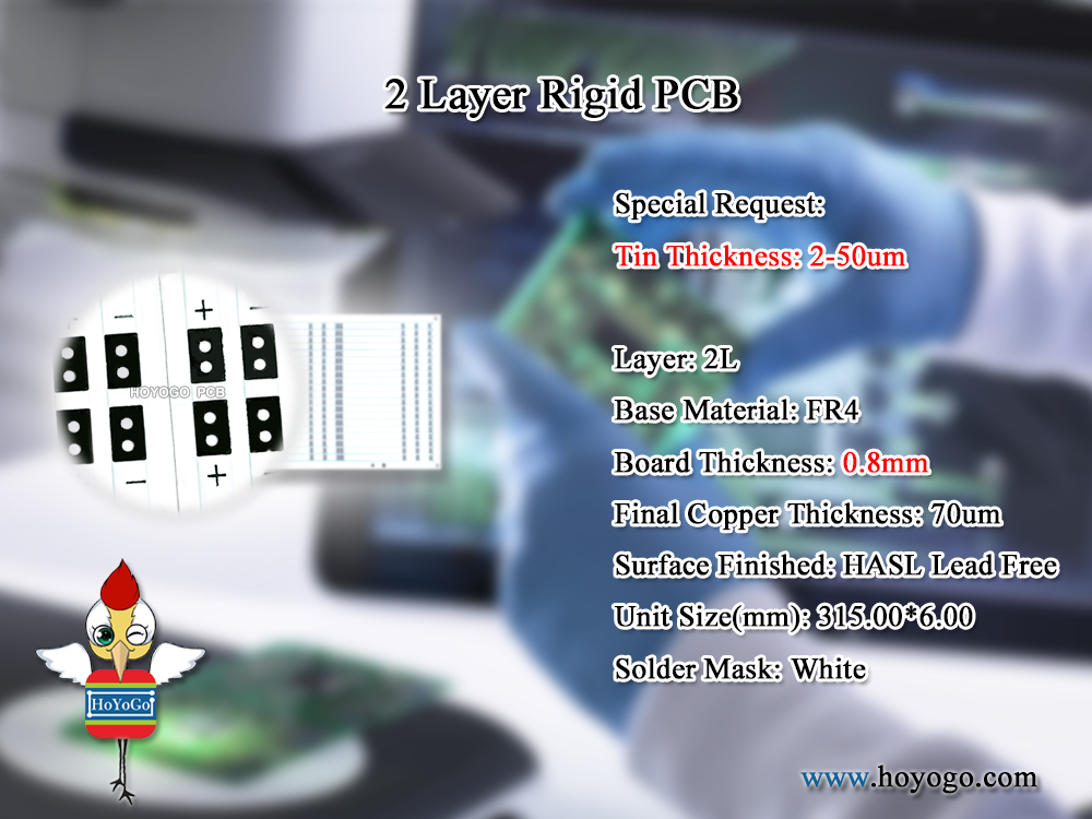 HYG_PCB's tweet image. 🎯#SpecialPCB

📌Tin Thickness: 2-50um

#2Layer #FR4 #70um #HASLLeadFree #White
Board Thickness: 0.8mm

🖥️ hoyogo.com;
🛒 hoyogo.com.cn;
📬 noreen@hoyogo.com

#PCB #HDI #AluminumPCB #RFPCB #FPC #FlexiblePCB #PCBA #SMT #PCBfactory #PCBmanufacturer #HoYoGoPC