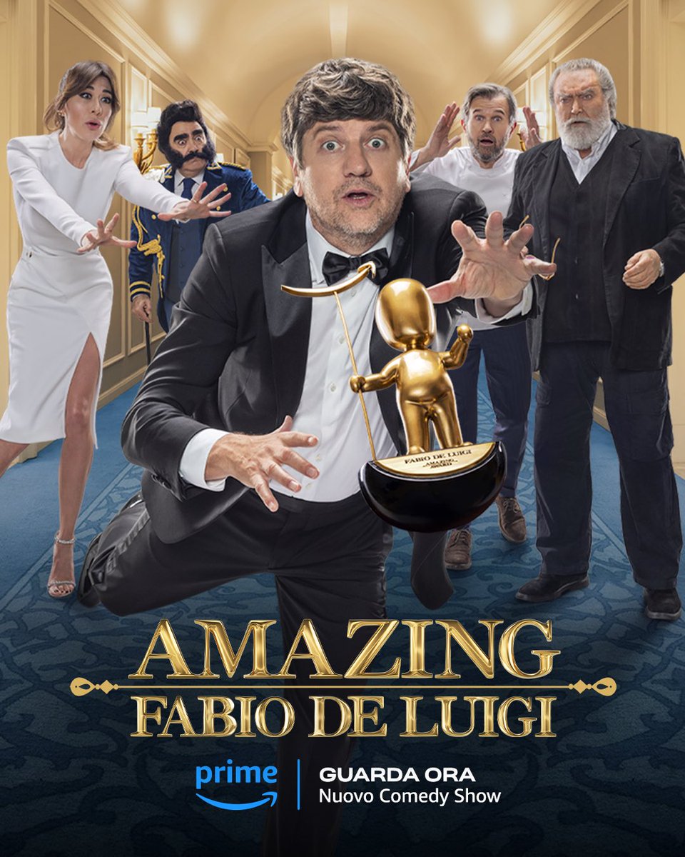 Fremantle Italy (@fremantleit) on Twitter photo Da oggi é disponibile su <a href="/PrimeVideoIT/">Prime Video Italia</a> #AmazingFabioDeLuigi, il nuovo one prank show comedy italiano! Correte a vederlo 🔥🔥🔥 Da oggi é disponibile su <a href="/PrimeVideoIT/">Prime Video Italia</a> #AmazingFabioDeLuigi, il nuovo one prank show comedy italiano! Correte a vederlo 🔥🔥🔥