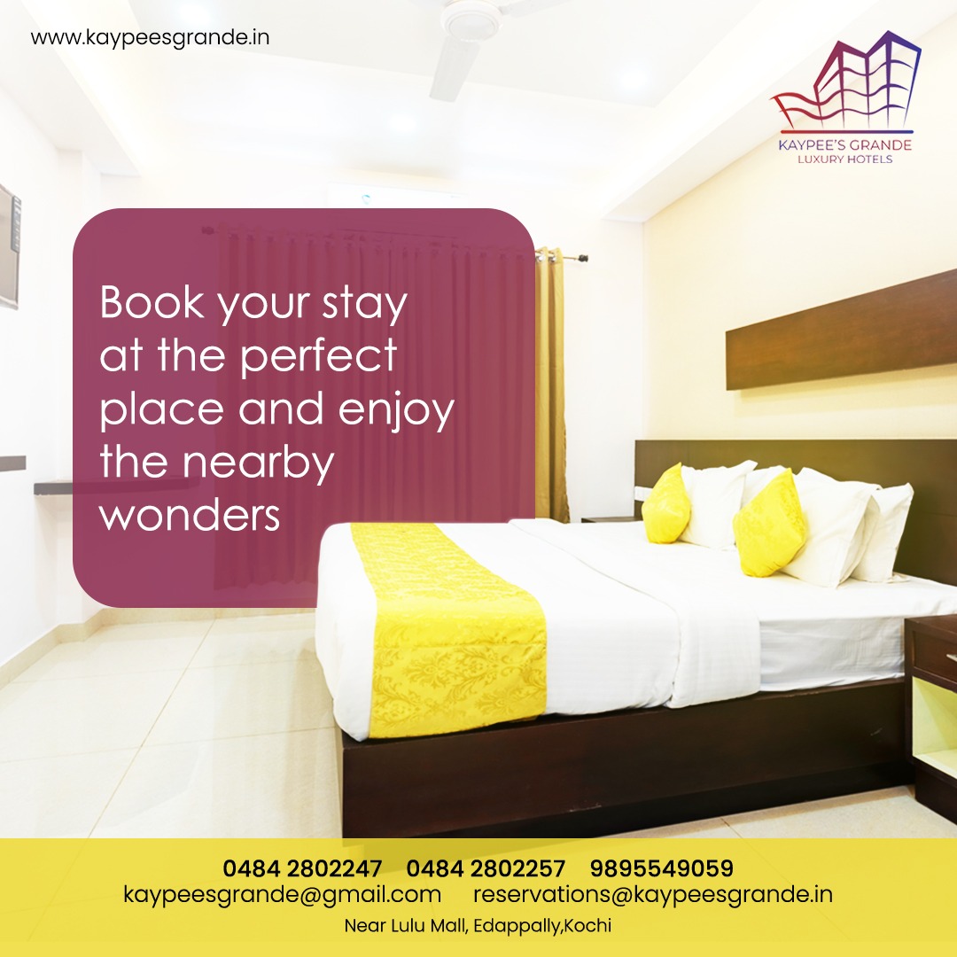 KaypeesG's tweet photo. Looking for the best hotel in Kochi?

Look no further than Kaypees Grande! Book your stay now and experience the luxury of this top-rated hotel. nearby attractions like the Kochi Fort and Backwaters
https://t.co/UZd2UUqmh2
For Reservations:0484 2802247, 0484 2802257, 9895549059 https://t.co/6Ty2IjzM2c