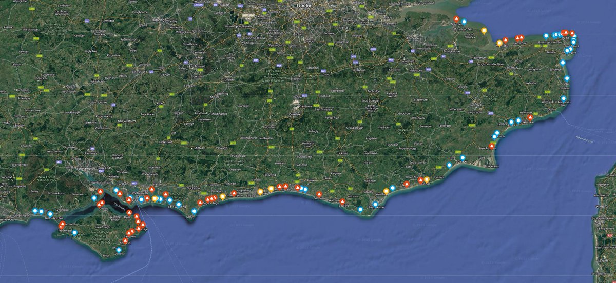 SOS Whitstable (@soswhitstable) on Twitter photo An unrelenting assault on our environment.
There are now 18 ongoing <a href="/SouthernWater/">Southern Water</a> releases that are over 150 hours long and one that is closing in on 400 hours.
And this from a company who want to raise our bills by 66%. An unrelenting assault on our environment.
There are now 18 ongoing <a href="/SouthernWater/">Southern Water</a> releases that are over 150 hours long and one that is closing in on 400 hours.
And this from a company who want to raise our bills by 66%.