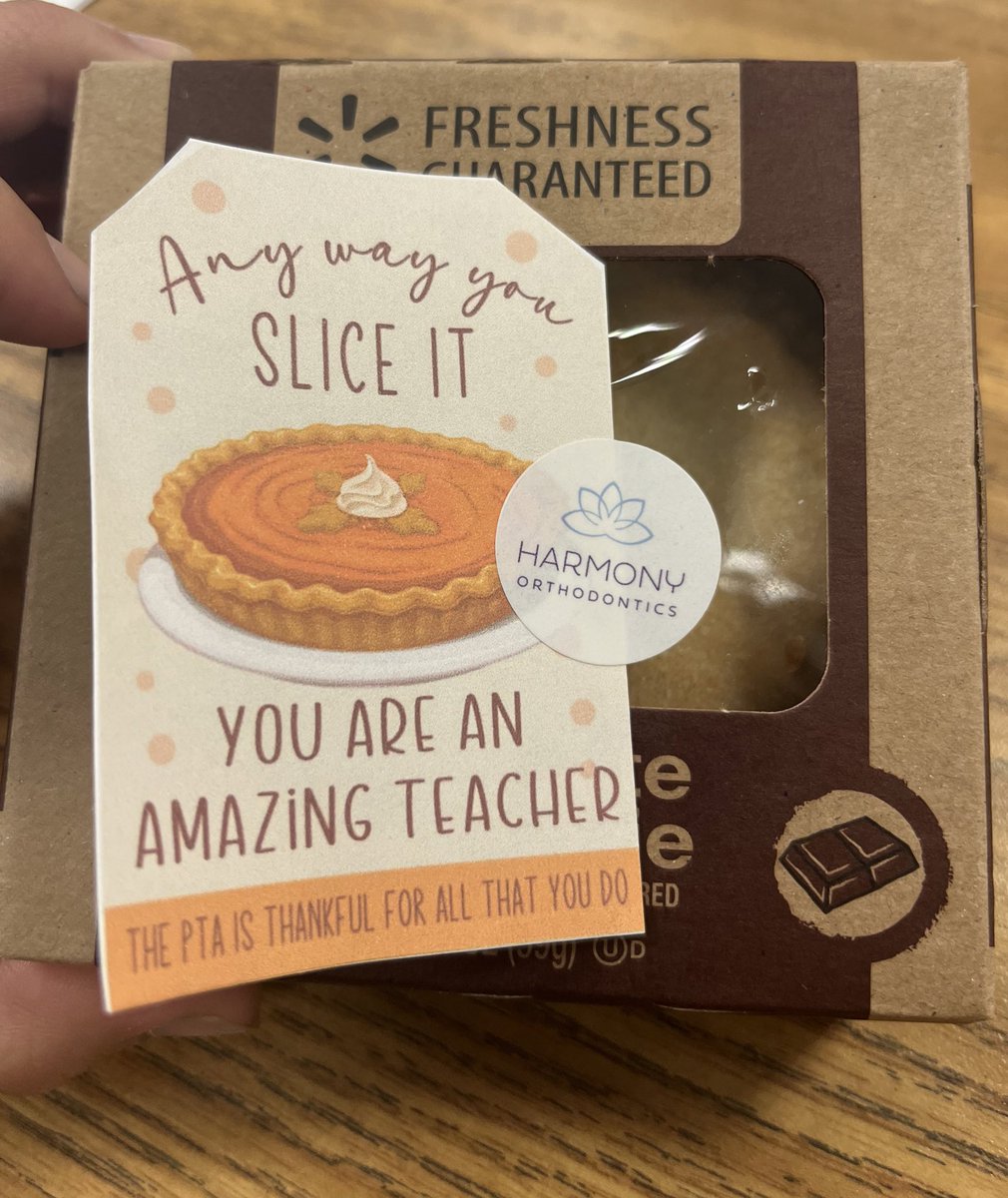 Rmorrison_hasty's tweet photo. Pie Day! Not Friday!!
Our PTA takes care of us! Thank you so much!! #bestptaever #sweettreats #pieday #growinggreatness https://t.co/DkiEMyf9WL