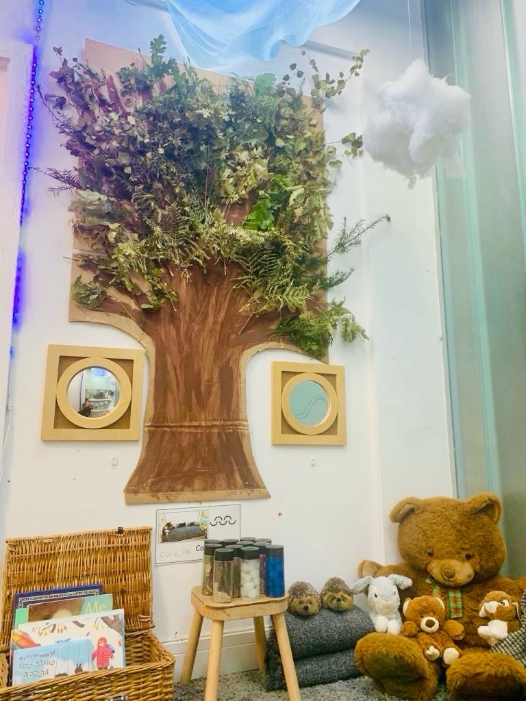 Imaginationps's tweet photo. 🌿 Creating a serene sanctuary for our little ones! 🧘‍♀️👶 We've revamped the calm zone in our nursery, with soothing colors, soft textures, and gentle lighting. It's now the perfect space for peaceful moments of play and relaxation. 💫 https://t.co/jwtPAGqOY9