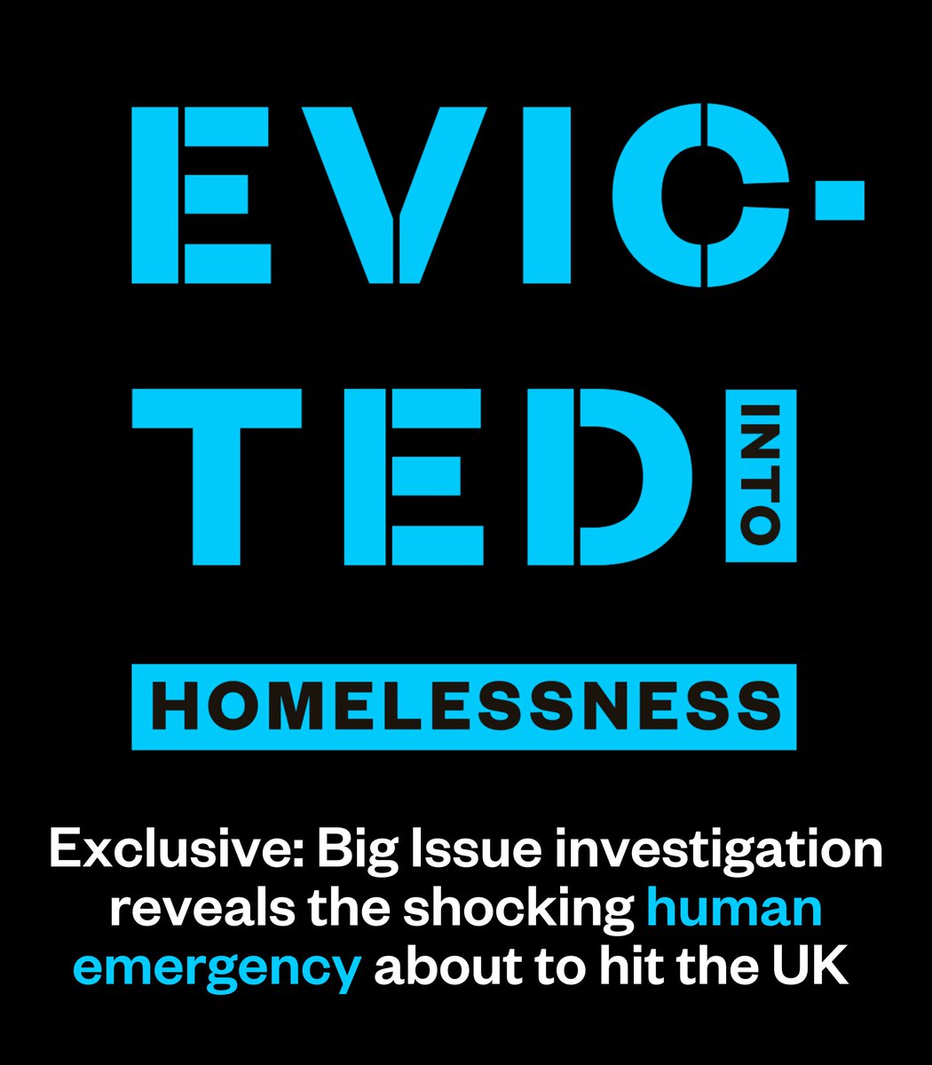BigIssue's tweet photo. Thousands of newly recognised refugees are being evicted into homelessness across the country, an exclusive investigation by The Big Issue has found. 🚨

@GregBarradale reports on the wave of mass homelessness set to impact over 50,00 asylum seekers in the coming weeks.
(🧵1/6) https://t.co/4WftZlhKFe