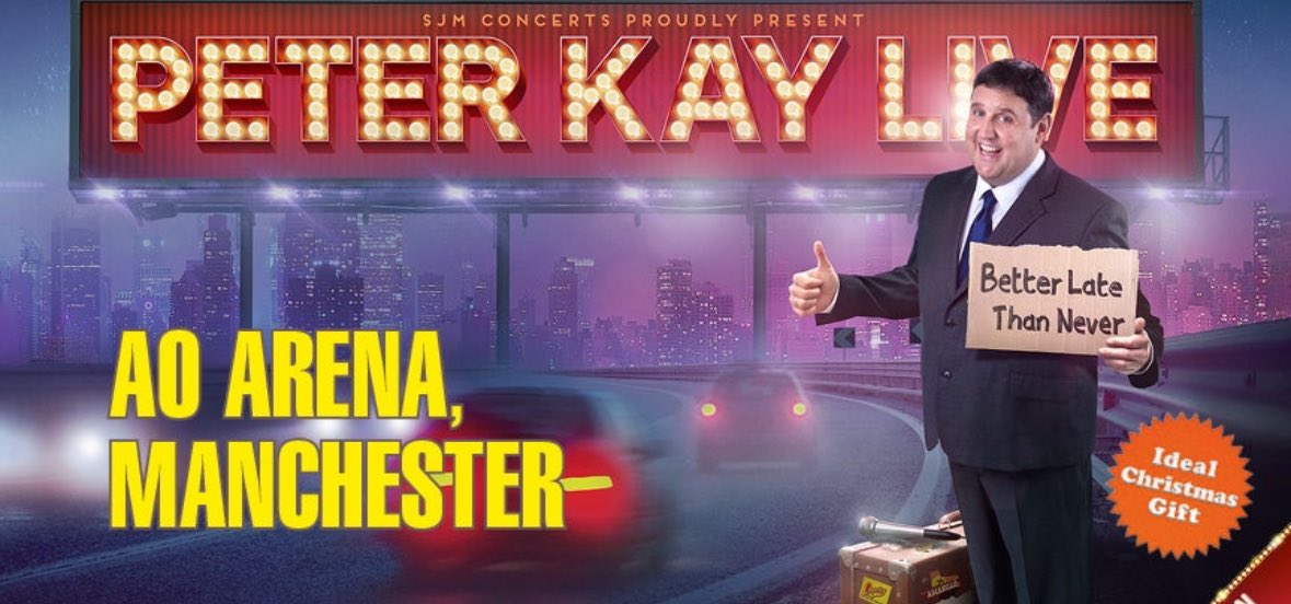SFRacingTips's tweet photo. GIVEAWAY TIME!! 🎉 

I have 2 FREE TICKETS to go and see

🗣️Peter Kay Live
📅 Sat, 30 Nov 2024
📍AO Arena, Manchester

To enter just simply follow below ⬇️ 

1️⃣Follow @RacingInterest_ &amp; @SteClarke2001 
2️⃣ Like &amp; Retweet
3️⃣Tag somebody you would take with you https://t.co/F5radpsasa