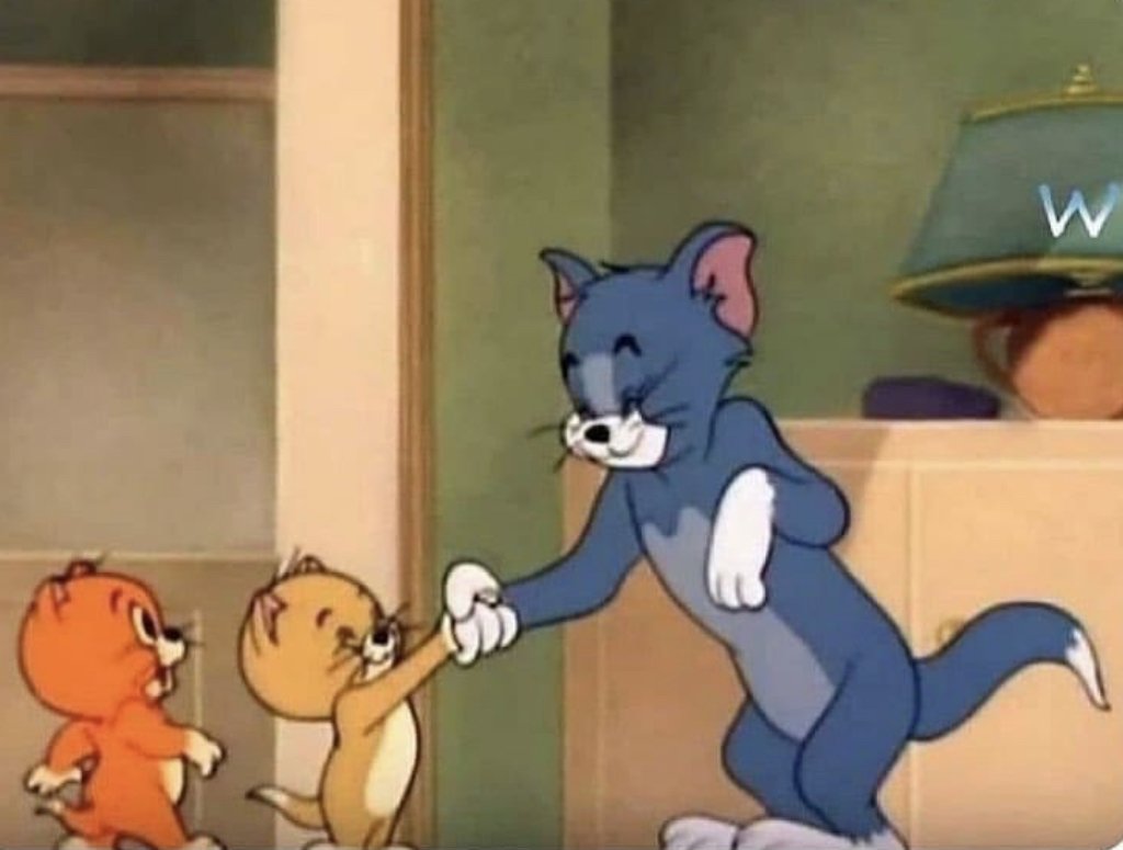 Me and my few followers who comment on my every tweet ... 

Thank you guys for interacting♥️🌸 .