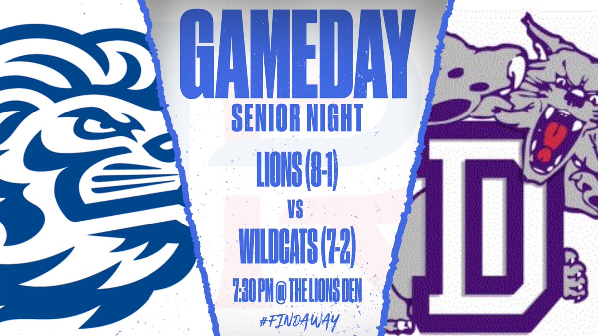 WAKE UP LION NATION....IT'S GAMEDAY!!!!! #FindAWay #SeniorNight #MayorsCup