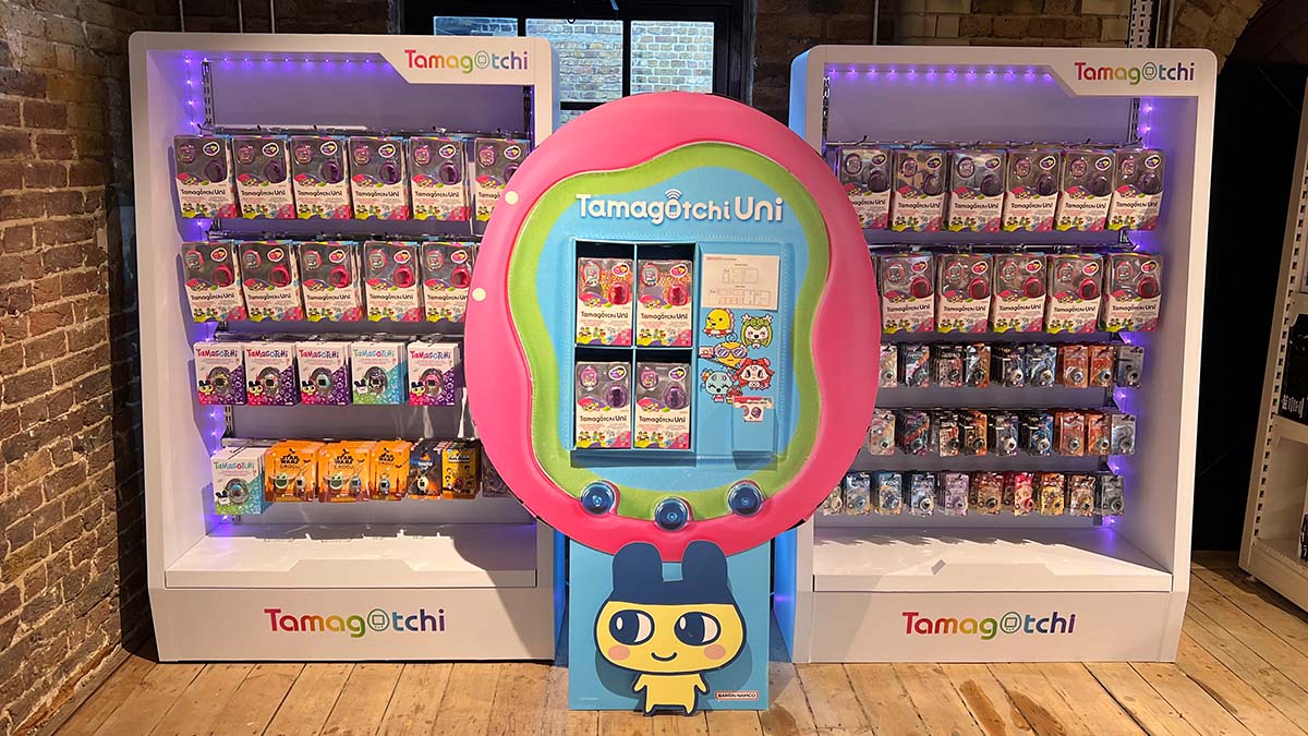 Bandai Namco Cross Store UK on X: Tamagotchi is now available at Bandai  Namco Cross Store Camden! Products include the Tamagotchi Original,  Tamagotchi Uni and the Tamagotchinano! ✨ Find out more here 