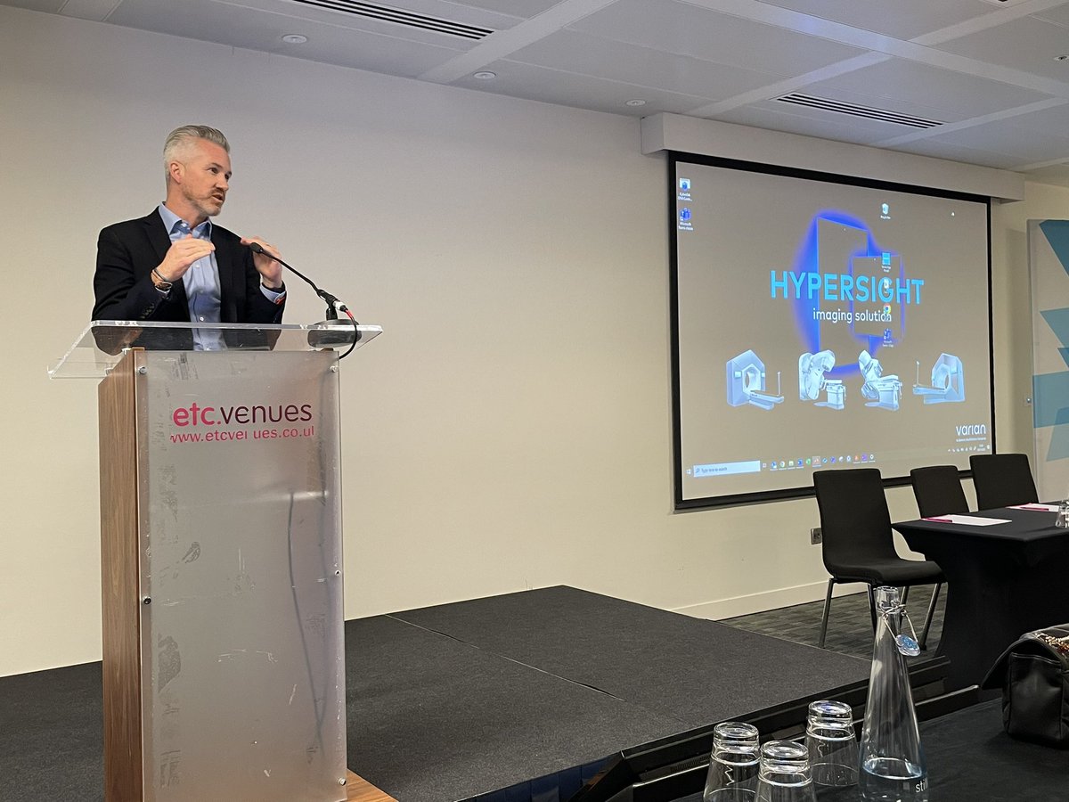 What a great <a href="/VarianMedSys/">Varian</a> 2023 user meeting hosted by <a href="/BartsRadiother2/">Barts_Radiotherapy</a> <a href="/NHSBartsHealth/">Barts Health</a>. Excellent time to share experience and to promote best practice between colleagues and commercial partners. Thanks to <a href="/mdstbarts/">Charles Knight OBE</a> too for kicking us off!
