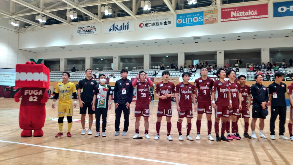 FcMondile's tweet photo. #フウガドールすみだ 5-0  #立川アスレティックFC

久しぶりの���利は清水誠也選手のハットトリックもあり、夢のようなスコアでの完勝。
主軸FIXOがまさかの２枚欠けという厳しい状況も、ベテラン諸江選手や期待の崔選手がカバー。
チーム全員が一丸となって最高の結果をプレゼントしてくれました。 https://t.co/MGCF2x6e8h