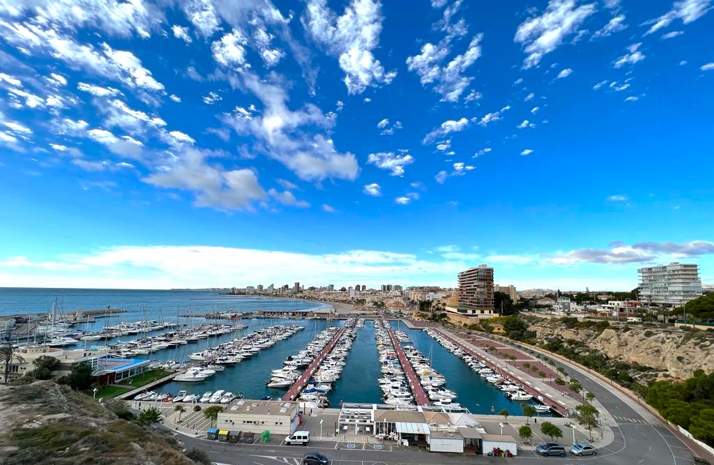Nos declaramos enamorad@s de los azules "campelleros" 😍
Foto tomada hace unos minutos desde la Torre de la Illeta
#Landscape #port #Boats