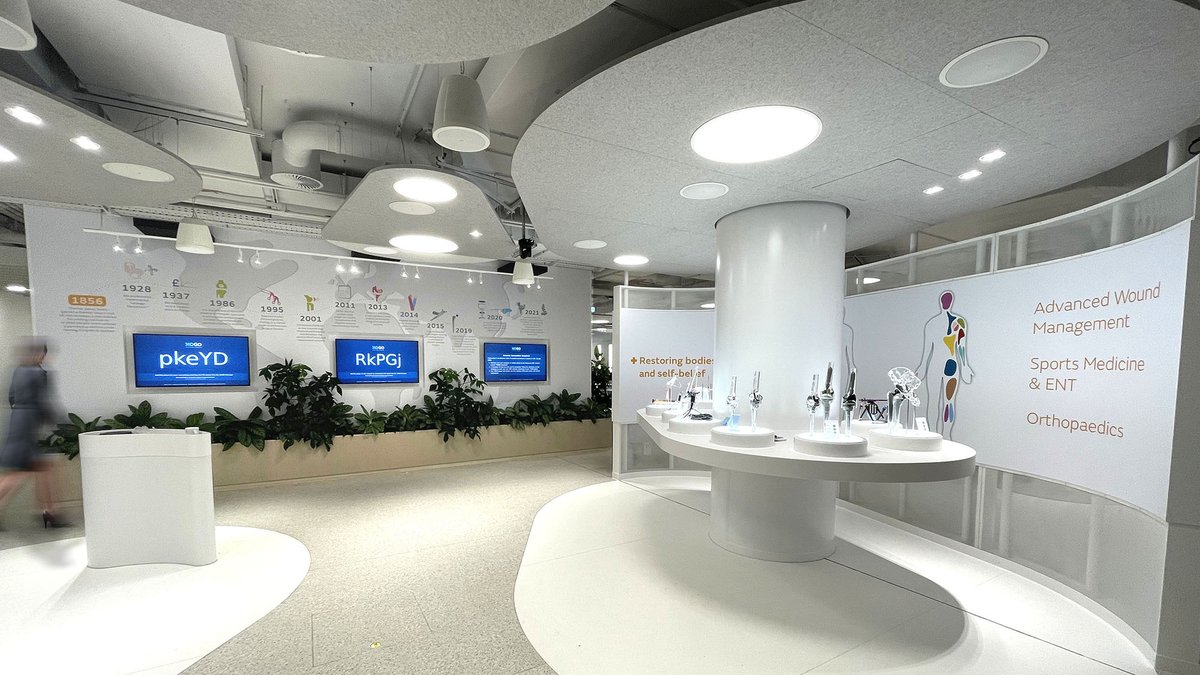 harkessord's tweet photo. Introducing our latest @SmithNephewPLC  interior branding package for the newly opened  Academy in Munich Germany

Working with the brilliant on-site S+N Team, we helped create a truly immersive, world class training facility.
https://t.co/UmG5aHIODc

https://t.co/c2UWObui4a https://t.co/8DyHljHetA
