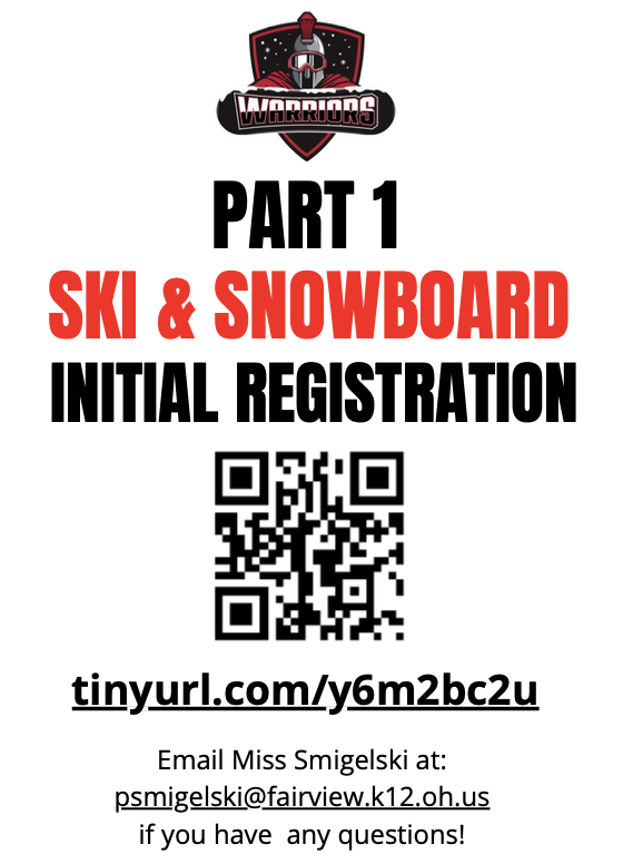 Part 1 Initial Registration for Ski Club is open! Sign ups for part 1 end November 17th or when we hit capacity! <a href="/FPSchools/">Fairview Park City Schools</a> 
docs.google.com/forms/d/e/1FAI…