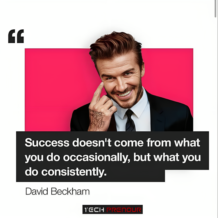 TechPrenour's tweet photo. Success is not a result of occasional efforts, but a product of your unwavering consistency. Keep pushing forward, day by day, and watch your dreams become a reality.

#consistencymatters #achieveyourgoals #persistentprogress https://t.co/2FHJuHphqu