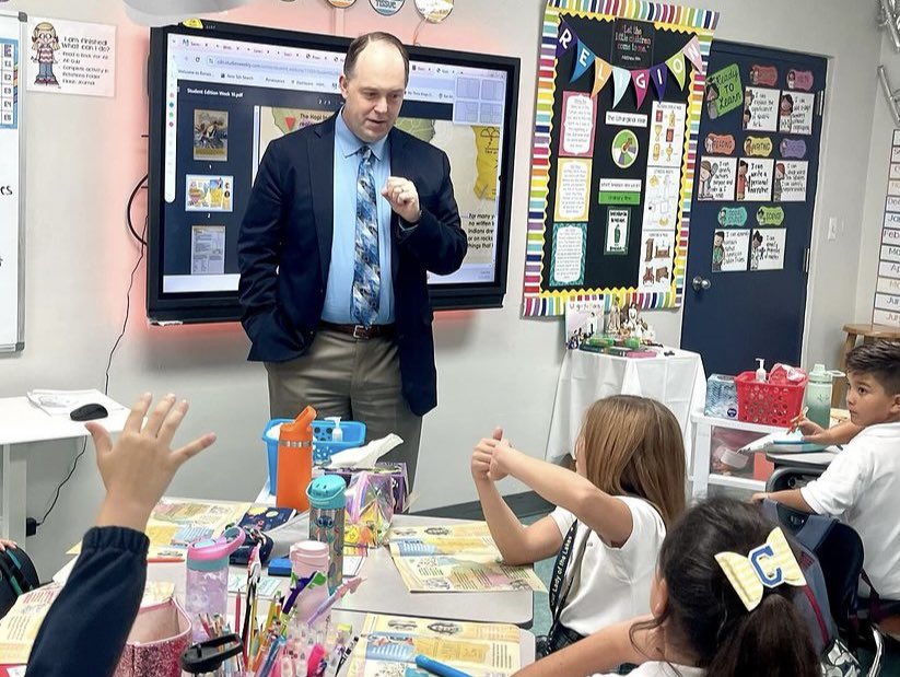 I love seeing happy kids in great Catholic schools! Pics from my recent visit to Our Lady of the Lakes. #faithtomovemountains