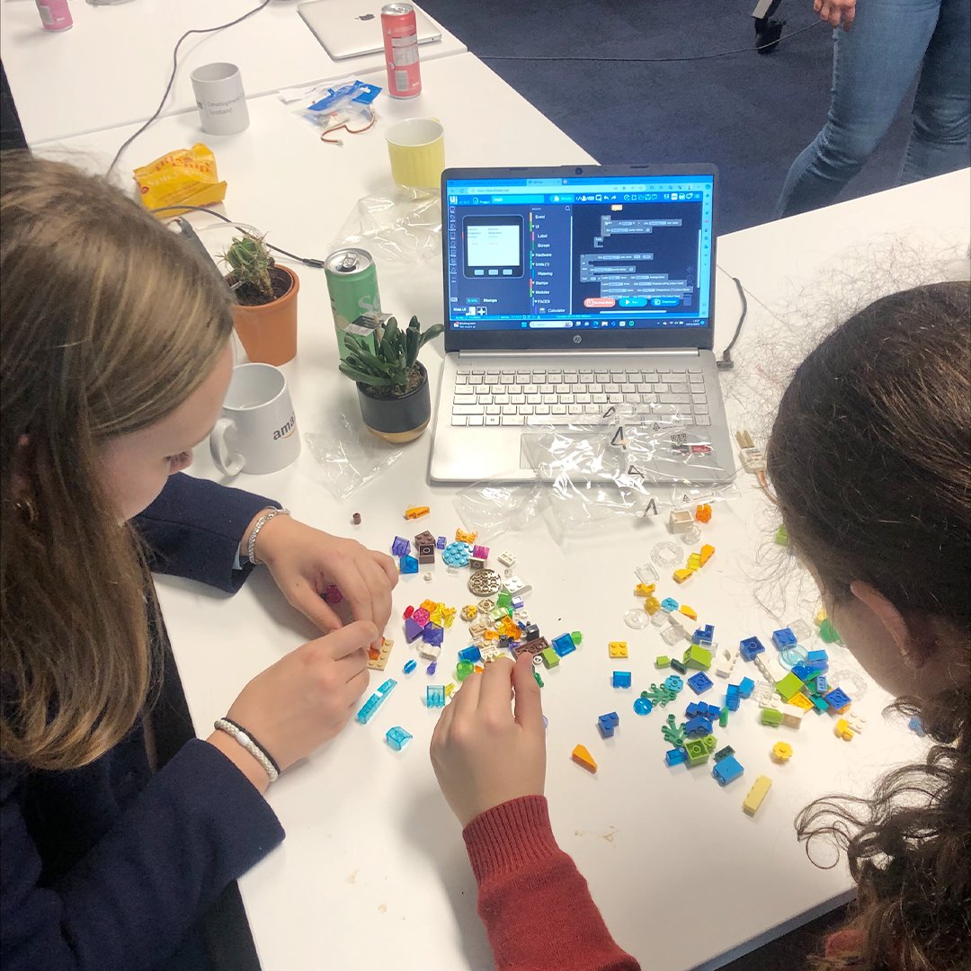 stgeorgesedin's tweet photo. "🌱 Exciting day at AWS Winners' Day in Edinburgh! UK students dove into a hands-on workshop, crafting a program measuring plant health via IoT &amp; coded watering systems! Thanks to AWS &amp; Future Foundations for empowering girls in tech. 🌿🔬 #aVoiceforAmbition #AWSGetIT @awscloud https://t.co/iqJBTK6lYR