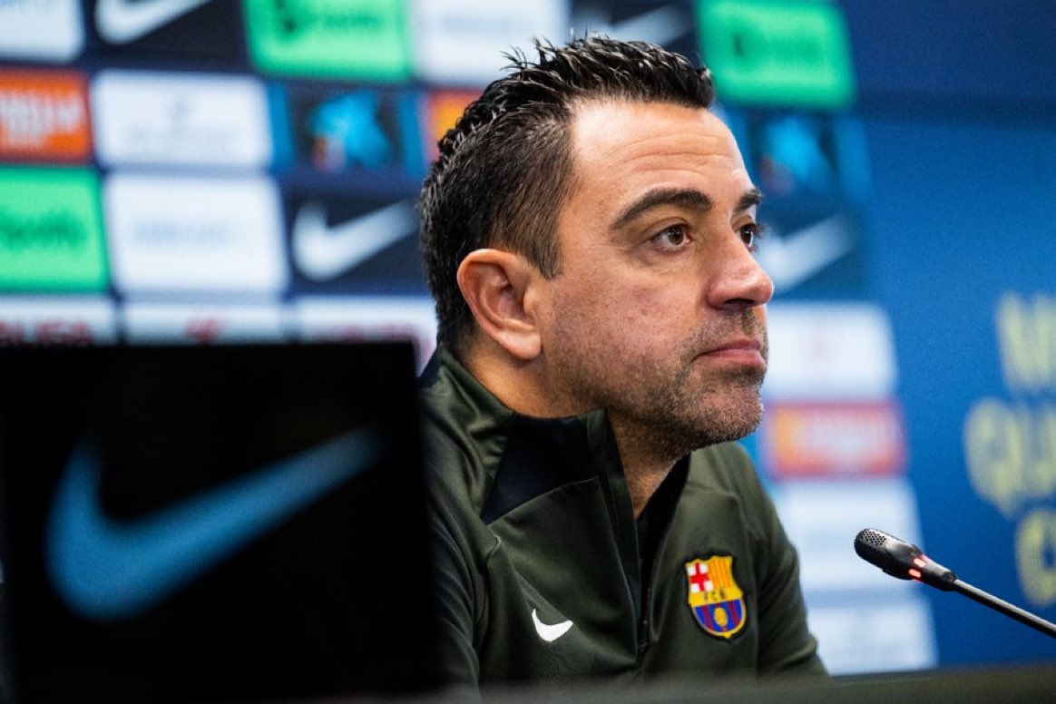 🎙️ Xavi: 'Real Sociedad is a team that plays very good football. Tomorrow, we have a high-level test. We have to react and take the three points.' #RealSociedadBarça