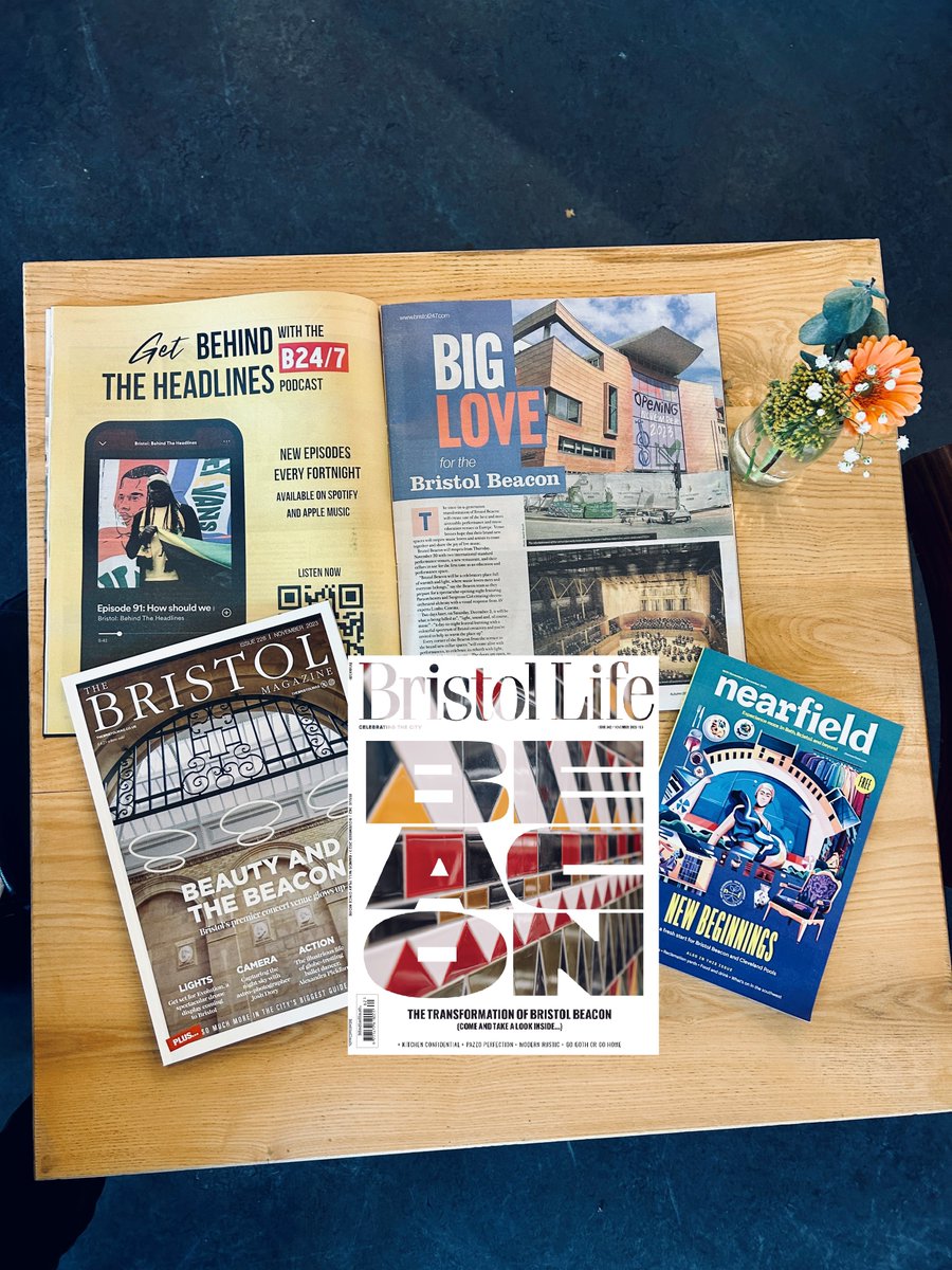 Extra! Extra! Read all 'bout it!

We've hit the cover of the brand new #Nearfield mag, <a href="/BristolLifeMag/">Bristol Life Mag</a>, <a href="/thebristolmag/">The Bristol Magazine</a> &amp; have a big ol' feature in <a href="/bristol247/">Bristol24/7</a> 

Grab one now &amp; get the inside track on the transformation, artwork being installed + opening night with <a href="/Paraorchestra/">Paraorchestra</a>