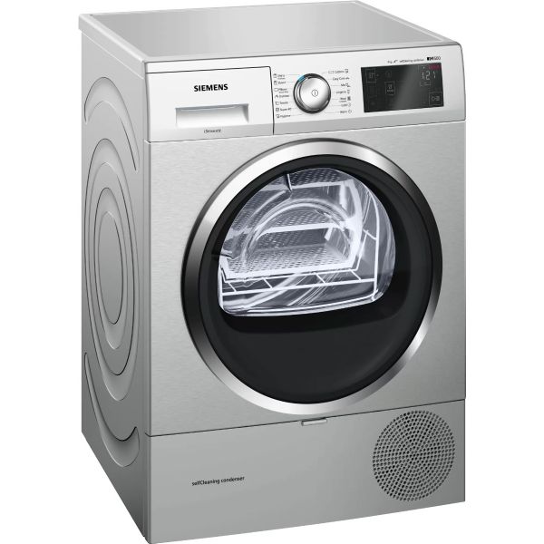 NichelivingZ's tweet image. Save R3700 on the Siemens iQ500 Heat Pump Tumble Dryer with a generous 9 kg capacity in a sleek silver finish. Don't miss this incredible deal to make your laundry tasks more efficient and convenient.#SiemensiQ500 #HeatPumpDryer #LaundryAppliance #Savings #Efficiency #HomeUpgrade