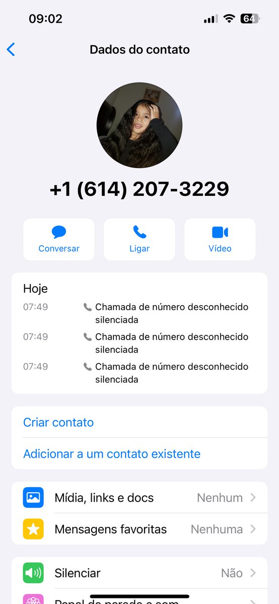 o golpe do zap é real gente coloquem pra silenciar chamada de desconhecido nas configurações do zap