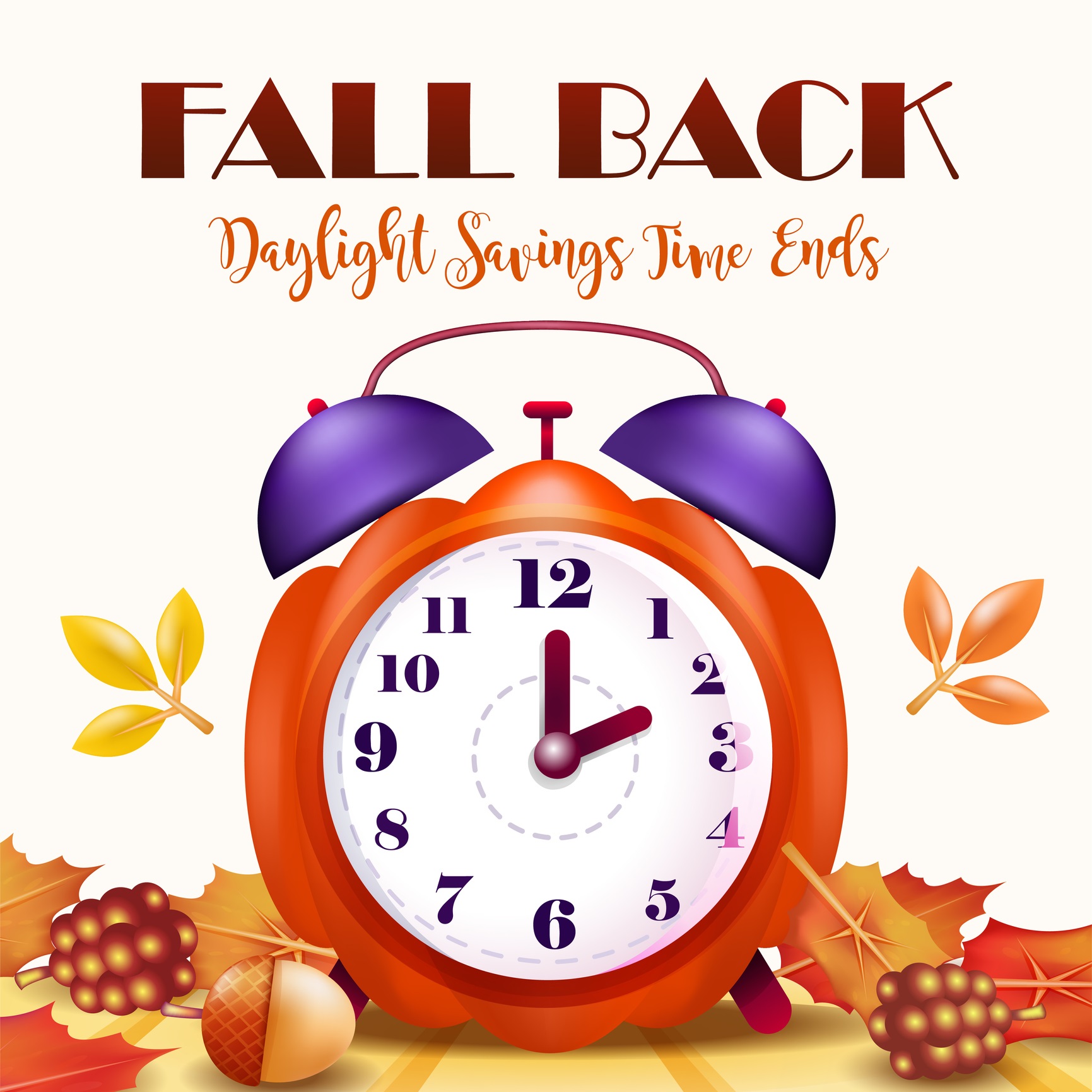 Get ready to 'fall back' this weekend as Daylight Saving Time ends