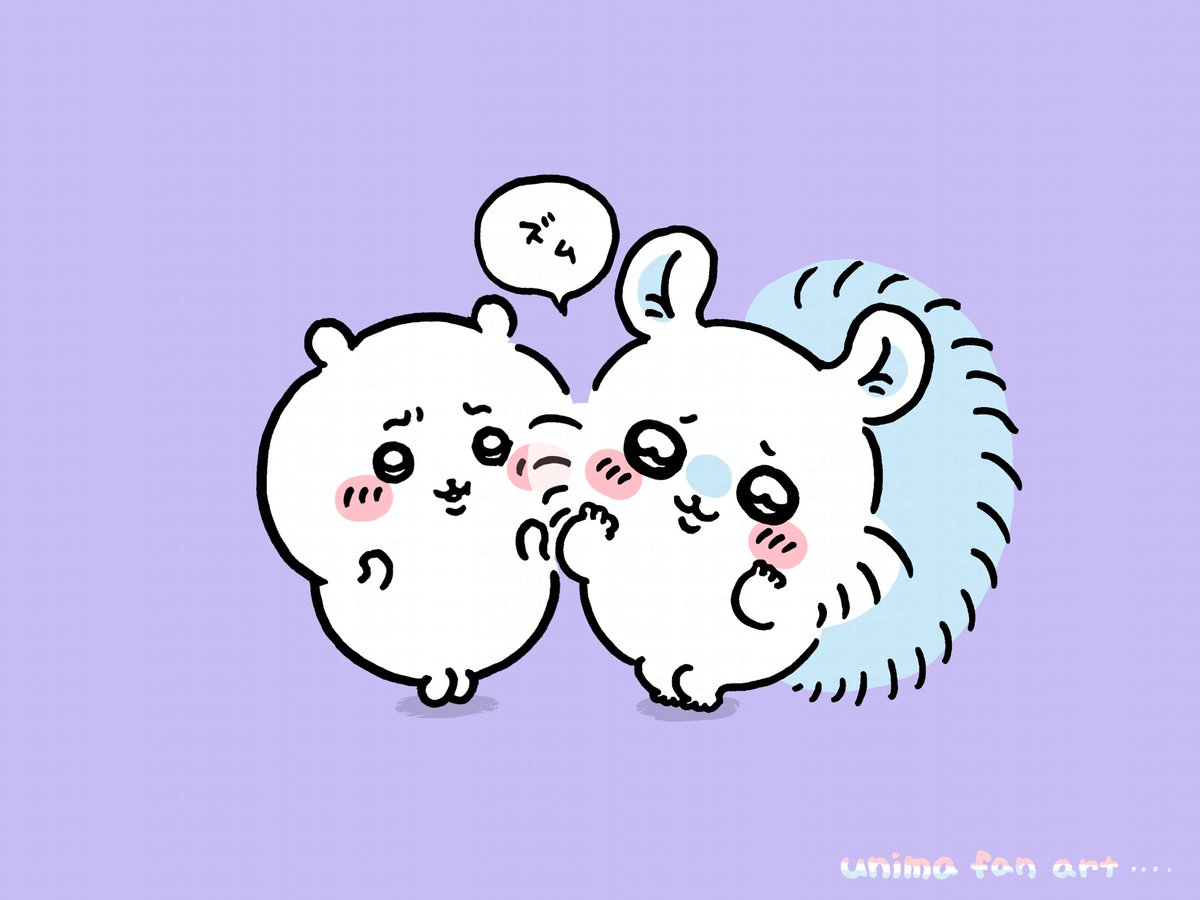 no humans purple background simple background cheek-to-cheek heads together :3 blush stickers  illustration images