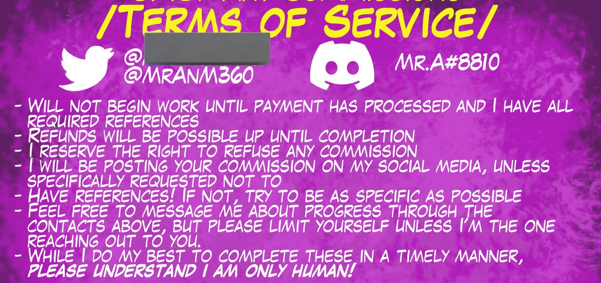 Mr. A /Commissions Open/ tweet media