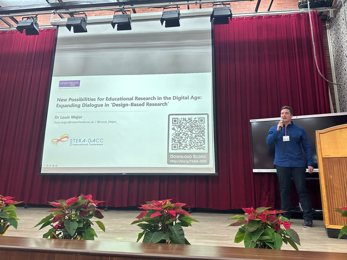 A big thank-you to <a href="/Louis_Major_/">Louis Major</a> coming all the way to Taiwan and for the amazing talk on DBR at Taiwan Educational Research Annual Conference! 

#TERA2023