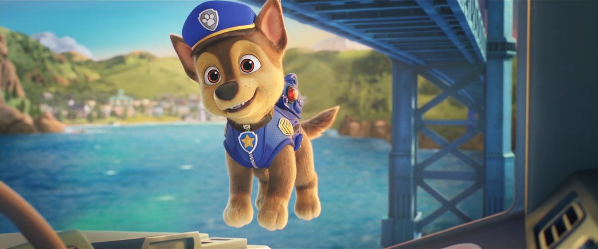 ''Actually Sir, I'm a puppy!'

''A baby dog? That's even worse!''

''You're in shock so I'm not going to take that personally.' 

Chase is just too precious and adorable! 

#PAWPatrol #PawPatrolMovie