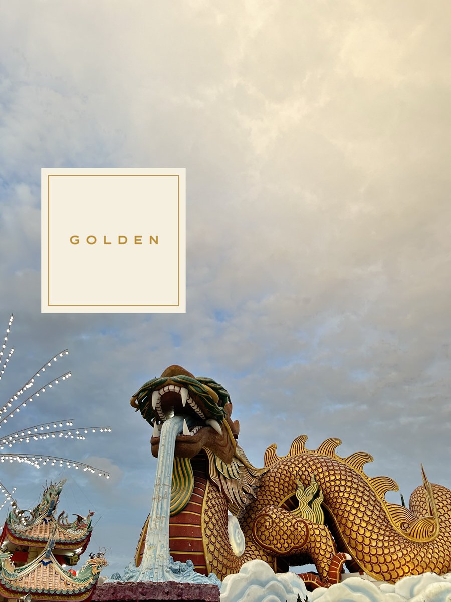 pxrmor_'s tweet photo. GOLDEN in The Celestial Dragon Village, Suphan Buri🇹🇭✨

#GOLDENWORLDWIDE #TEAMJUNGKOOKTH #Jungkook @1BforJK https://t.co/UNjtCjHfin