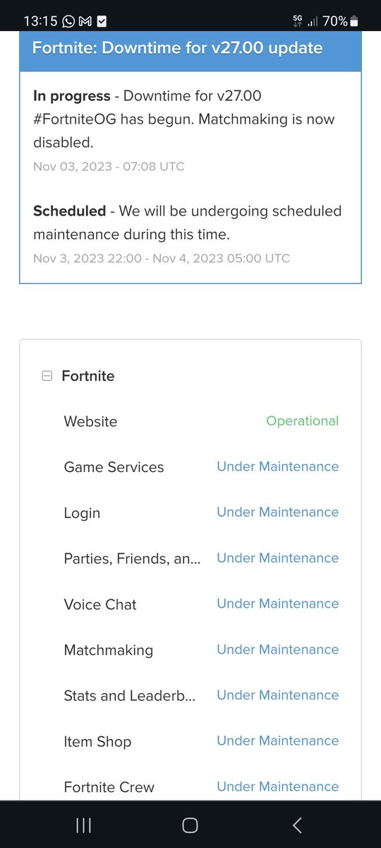 CopiLara's tweet photo. Server fortnite
Nov 3-Nov 4
#FortniteChapter1 #FORTNITEOG https://t.co/nGfjOBzdmj