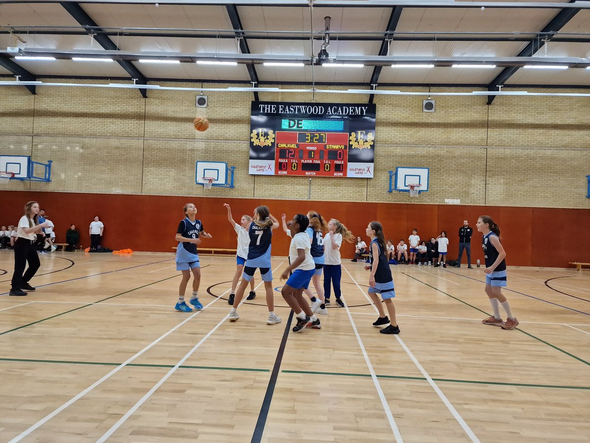 A great day was had <a href="/EastwoodAcademy/">The Eastwood Academy</a> in our Year 5/6 basketball competition. We ran 3 separate sessions to establish the winning teams to compete in the basketball finals. Well done <a href="/bournemouth_pk/">BournemouthPkAcademy</a> <a href="/chalkwellhall/">Chalkwell Hall Jnr</a> and Leigh North Street our winning schools <a href="/SouthendSSP/">Southend East School Sports Partnership</a>🏀