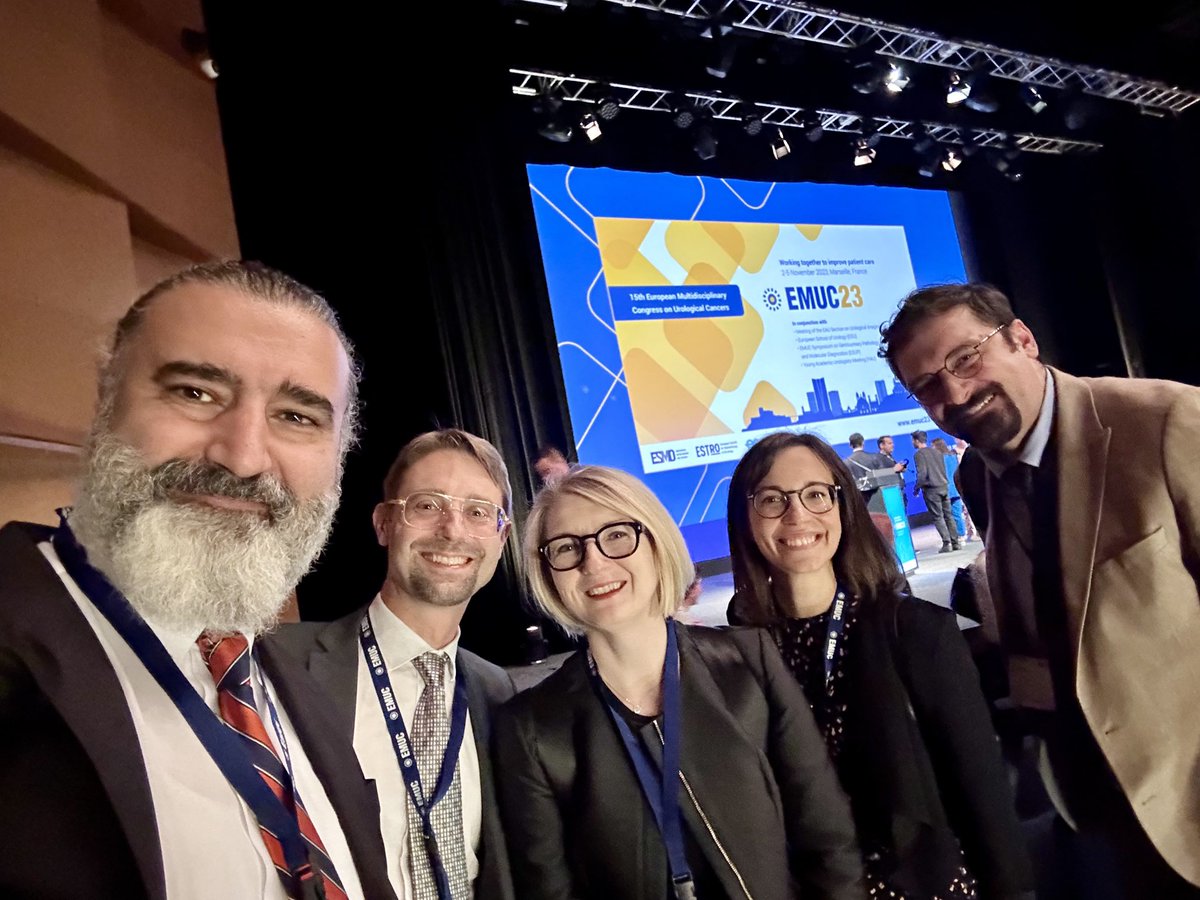 Bellinzona and ⁦<a href="/AnkaraUni/">Ankara Üniversitesi</a>⁩ getting together at EMUC!
⁦<a href="/myESMO/">ESMO - Eur. Oncology</a>⁩ ⁦<a href="/Uroweb/">European Association of Urology (EAU)</a>⁩ ⁦<a href="/ESTRO_RT/">ESTRO</a>⁩ ⁦<a href="/OncoAlert/">OncoAlert</a>⁩ #emuc23 ⁦⁦<a href="/Silke_Gillessen/">silke gillessen</a>⁩ ⁦<a href="/ZilliThomas/">Thomas Zilli</a>⁩ ⁦<a href="/UrsulaVogl/">Ursula Vogl</a>⁩ ⁦<a href="/yekeduz_emre/">Emre Yekedüz</a>⁩ ⁦<a href="/APCCC_Lugano/">Advanced Prostate Cancer Consensus Conference</a>⁩ and Sara Merler