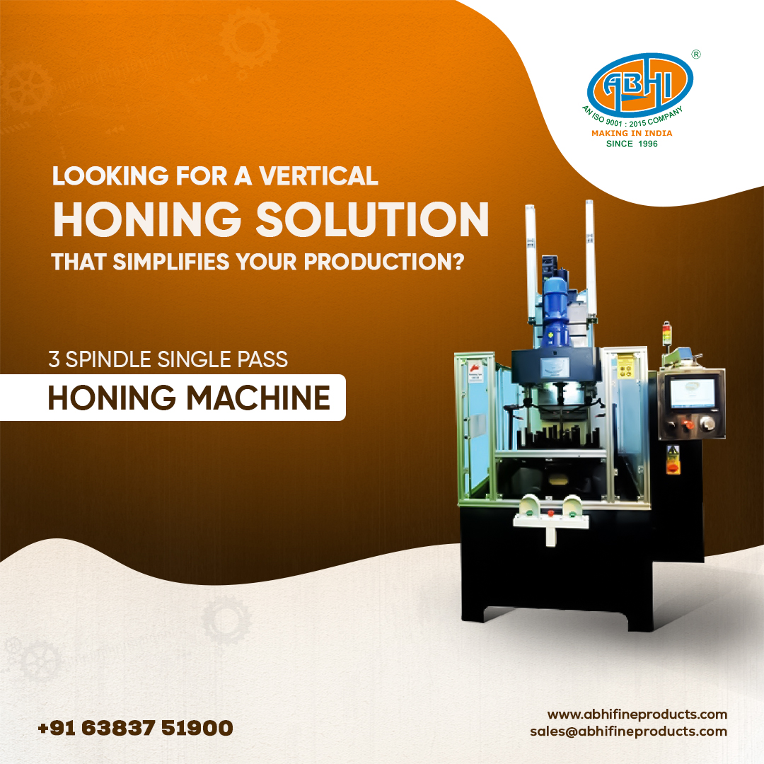 abhi_fine's tweet photo. The #AB300 NC F-Series Model is designed and engineered to enhance operator productivity and eliminate manual controls. It's the trendsetter in the honing industry.

https://t.co/qhk1GsDOPq

#Honingmachine #Singlepasshoningtool #Singlepasshoning #Threespindles  #Abhifineproducts https://t.co/6mc5f3208E