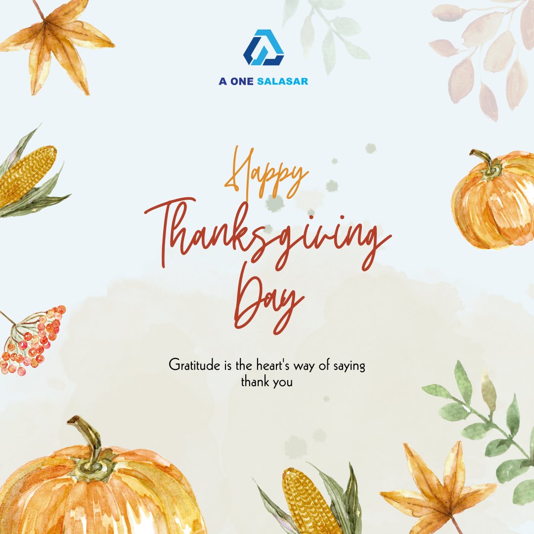 AoneSalasar's tweet photo. A day to express gratitude and celebrate the blessings in our lives. #Thanksgiving https://t.co/1KZZkzpuB3