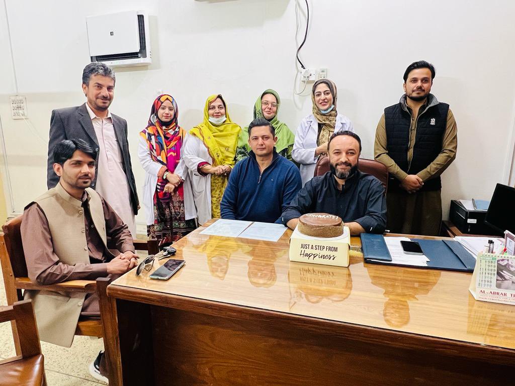 talhaatareen's tweet image. Alhamdulillah a million times 😇🙏🏻
The word “Acting” has been replaced with “Head” of #OperativeDentistry Department. Thanks to the newly appointed Principal sb for his concerns regarding a permanent Head of this important department as I was “Acting Head” since almost 6 months!