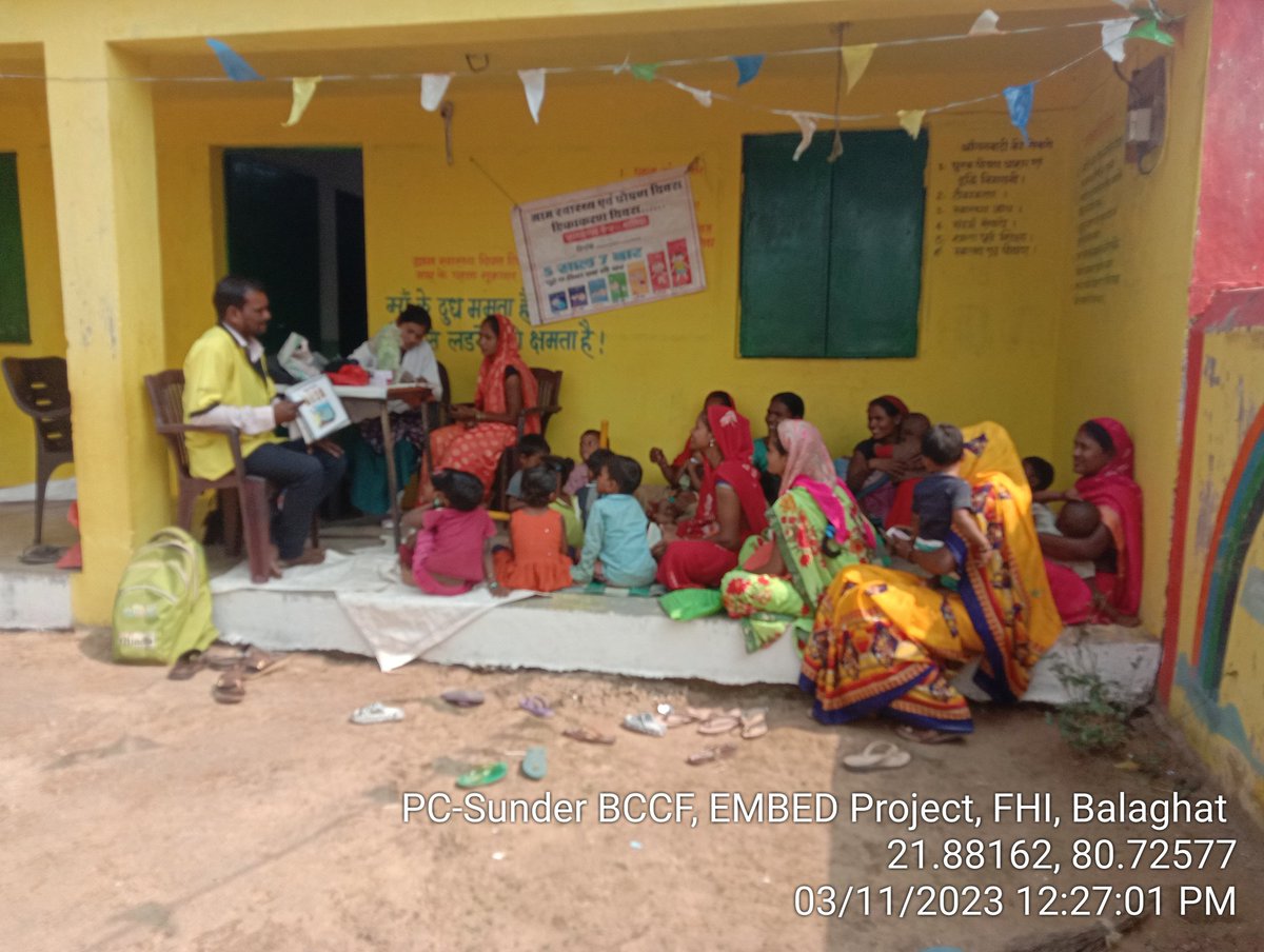 #Embed project is creating awareness in community2take access 2 health services by getting tested 4 Malaria & taking complete treatment.@fhi360 @FamilyhealthIn @rajesh_amh @JansamparkMP @nvbdcpmohfw @collectorbalagh @sksomya @kanchansingh87