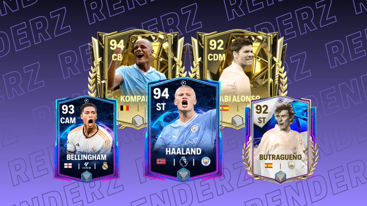 RenderZ (@fifarenderz) on Twitter photo We have a #FCMobile #Giveaway courtesy of <a href="/EASFCMOBILE/">EA SPORTS FC MOBILE</a>! The winner will get their choice of ANY player, Hero, or Icon from the #UCL event!
To enter:
- Like & repost this post ♥️ 🔁
- Follow <a href="/fifarenderz/">RenderZ</a> and <a href="/EASFCMOBILE/">EA SPORTS FC MOBILE</a> 👈
Winner to be announced on Wednesday, UTC, good luck! We have a #FCMobile #Giveaway courtesy of <a href="/EASFCMOBILE/">EA SPORTS FC MOBILE</a>! The winner will get their choice of ANY player, Hero, or Icon from the #UCL event!
To enter:
- Like & repost this post ♥️ 🔁
- Follow <a href="/fifarenderz/">RenderZ</a> and <a href="/EASFCMOBILE/">EA SPORTS FC MOBILE</a> 👈
Winner to be announced on Wednesday, UTC, good luck!