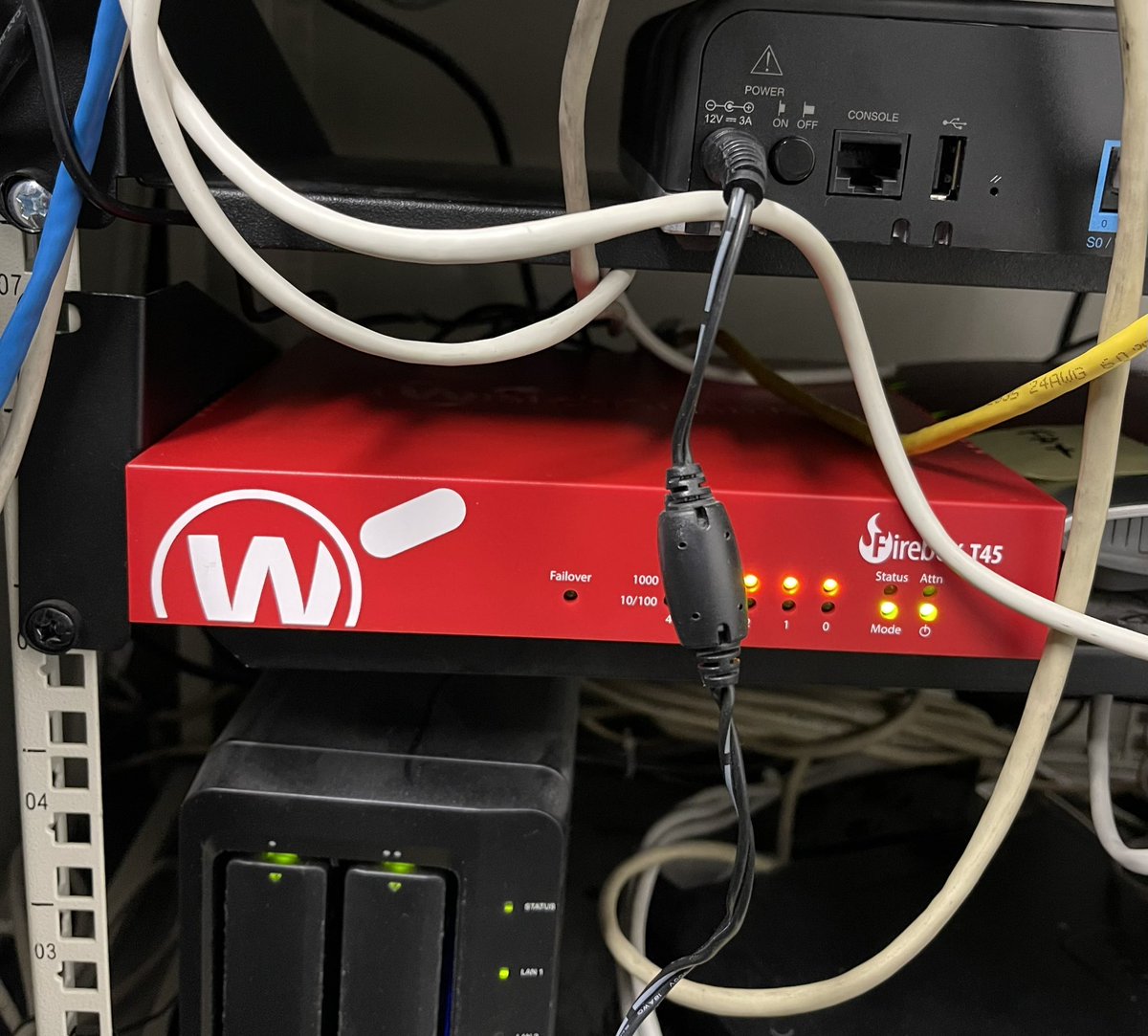 talk_Africa's tweet image. 🎉 Just completed the installation of another WatchGuard T45! It&apos;s up and running smoothly, providing top-notch security for this client. 🔒💻 #WatchGuardT45 #SecuritySuccess #TechInstallations