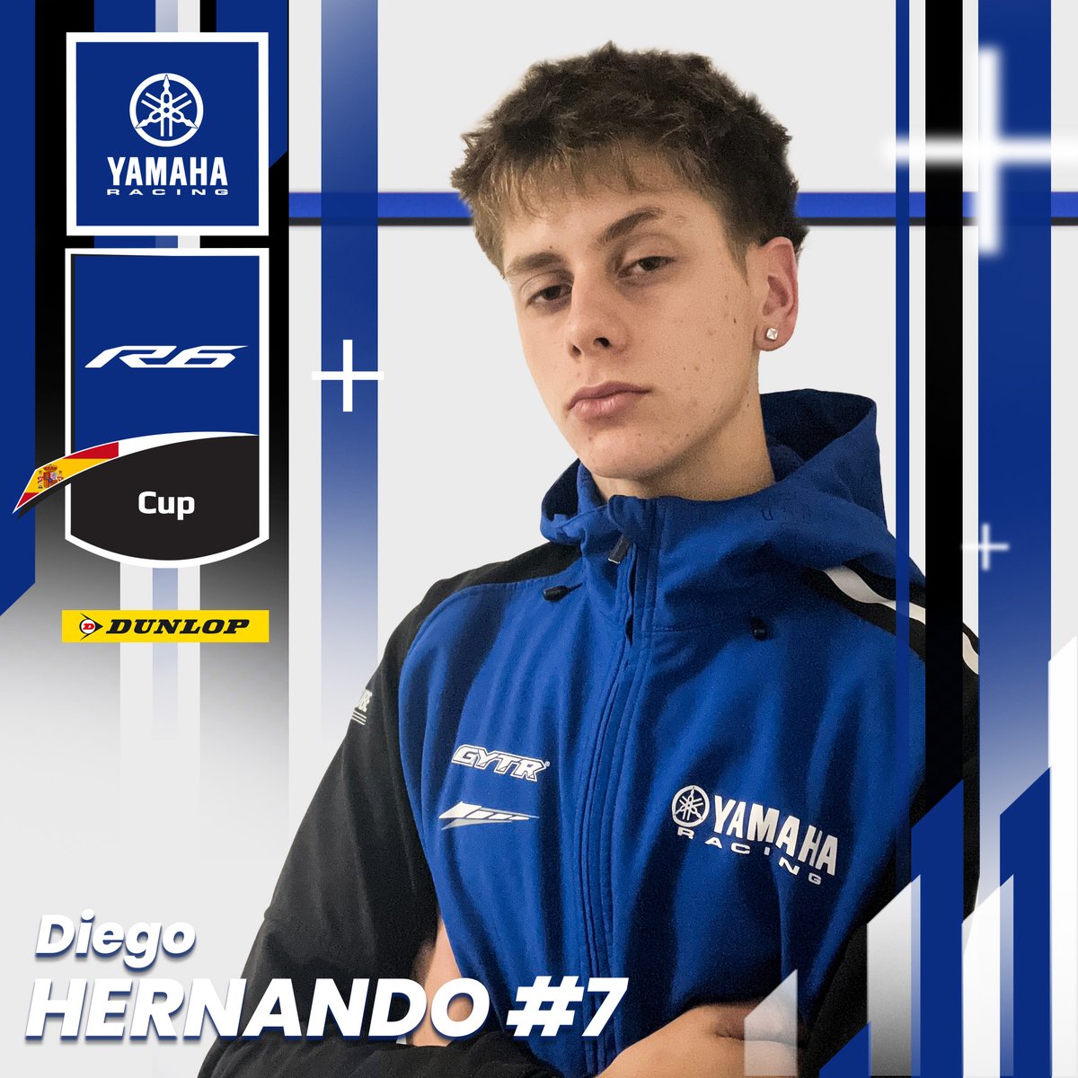 Con su tercer puesto en la clasificación general, Diego Hernando se ha mostrado como uno de los pilotos más sólidos de la temporada, incluso ha conseguido subir al podio en una carrera. ¡Grandes números para un año espectacular!

#YamahaR6Cup