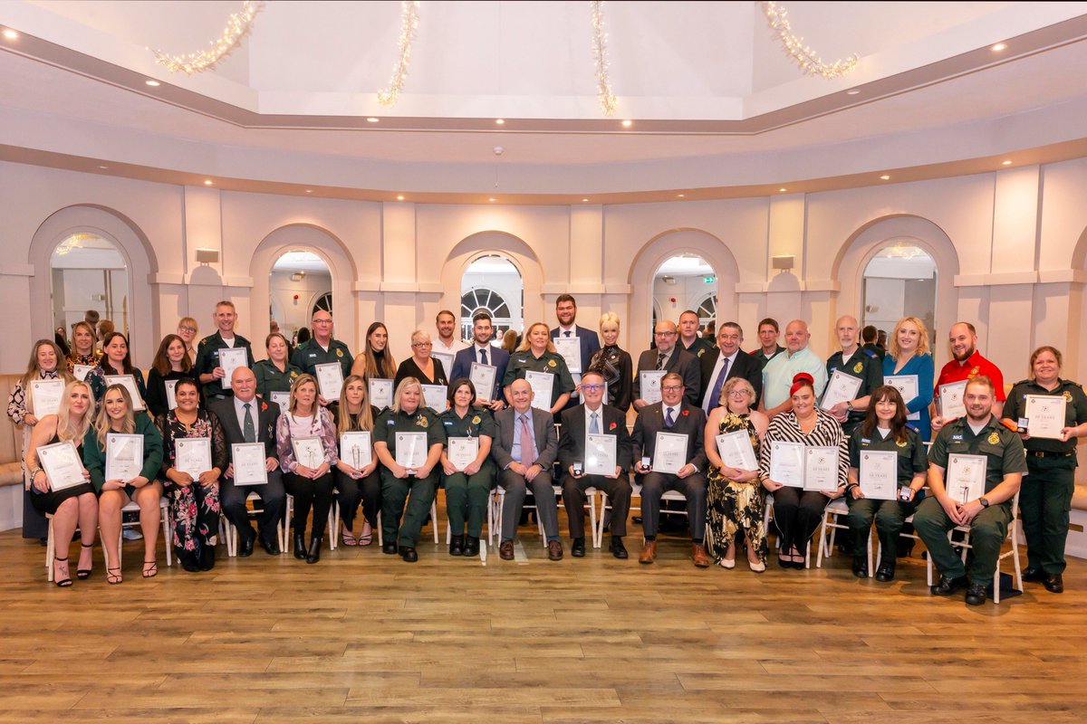 👏Well done to all our award winners at the first of our three annual awards ceremonies last night. Amazing long service and achievements. Just a selection of the amazing work which goes on day-in, day-out across our region. #SECAmbstars23 Read more here: secamb.nhs.uk/trust-celebrat…