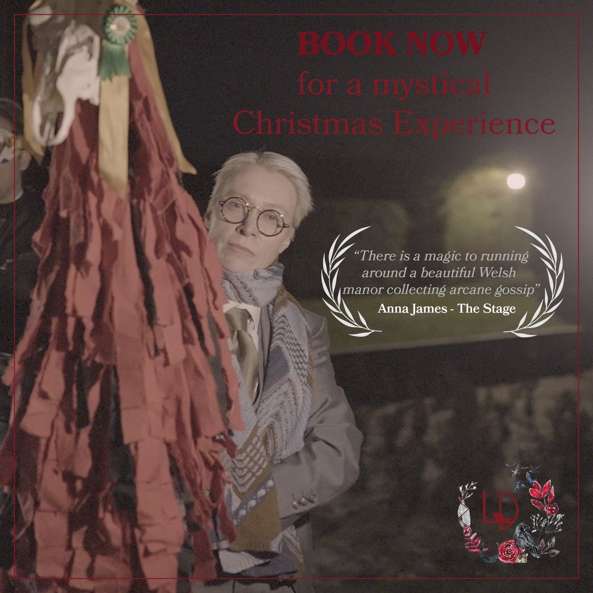 "There is a magic to running around a beautiful Welsh manor collecting arcane gossip."

Experience that magic for yourself this Christmas.

Find out more and book here

buff.ly/47fdz4z 

#immersivetheatre #winterbreak #magicalexperience #luxury #ghoststoriesforchristmas