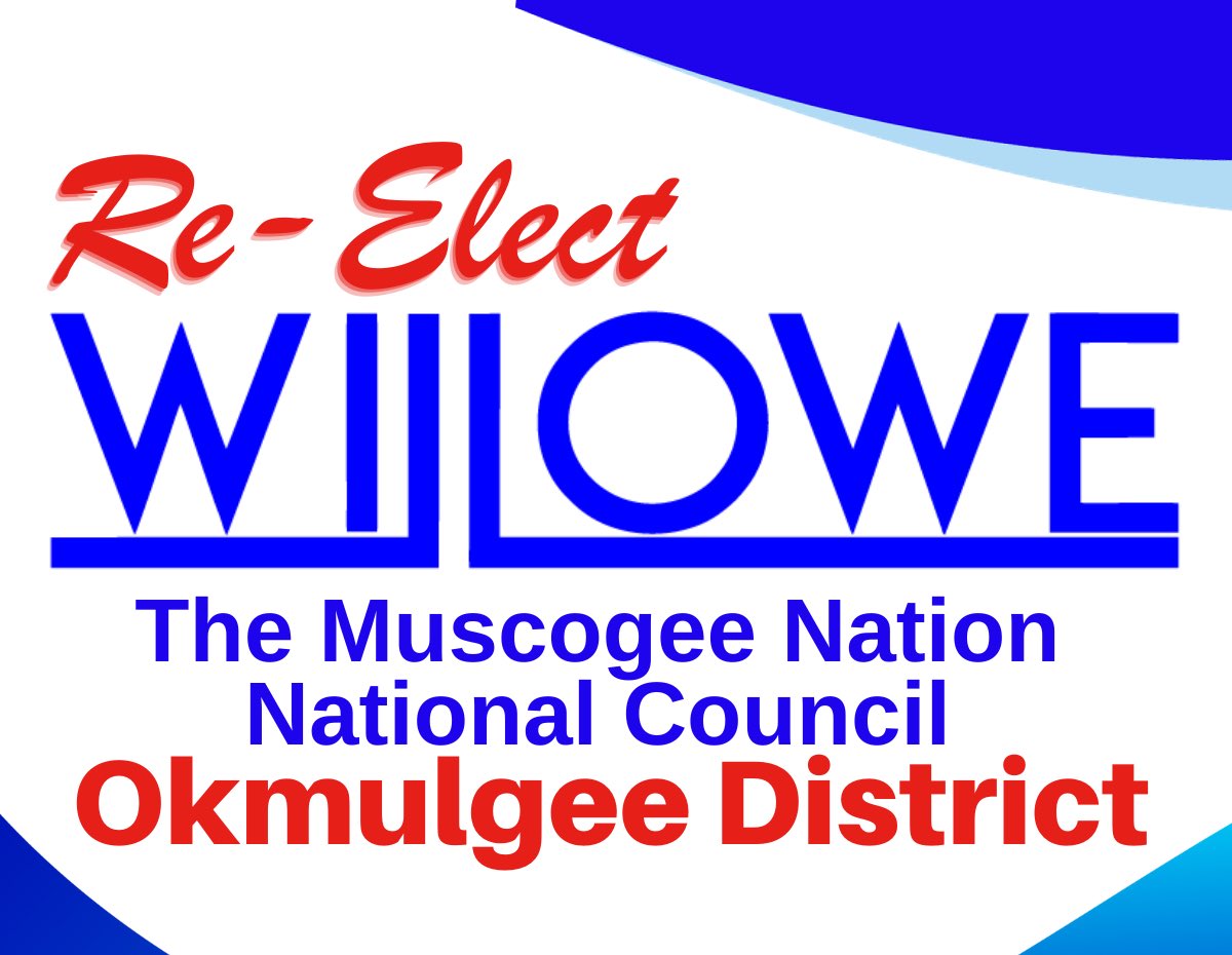 WilLoweCouncil's tweet photo. Your vote matters! 

I humbly request your support and trust as I seek re-election for the Muscogee (Creek) Nation Okmulgee District Seat A. Let's keep moving forward together. VOTE WILLIAM LOWE!! 

#ReElectWilLoweOkmulgeeDistrict
#ReElectWilLowe #MvskokeMarine #MvskokeMBA https://t.co/wuSmo2UlzF